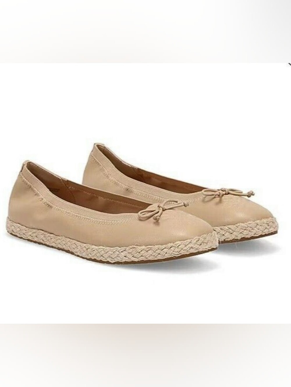 NWT Frye & Co Willow Ballet Flat Cafe Espadrille 10 Firm Price